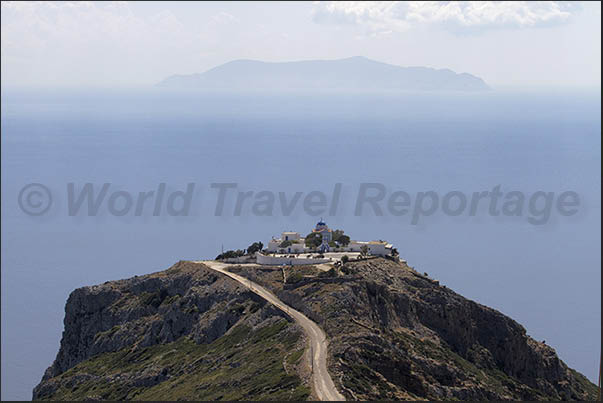 North west coast. Monastery of Mount Kastrianis