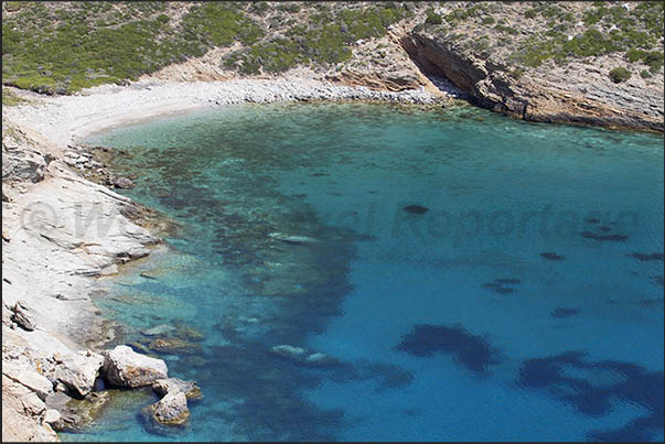 East Coast. Bay just north of Spathi Bay