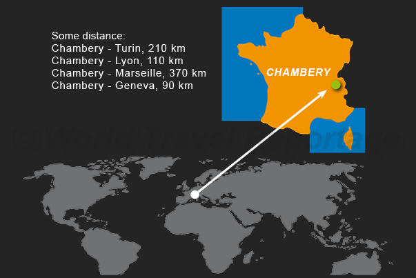 Where is Chambery Where is Chambery