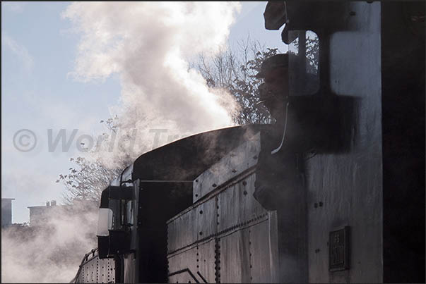 The steam train that once took children from Turin to Govone to meet Santa Claus