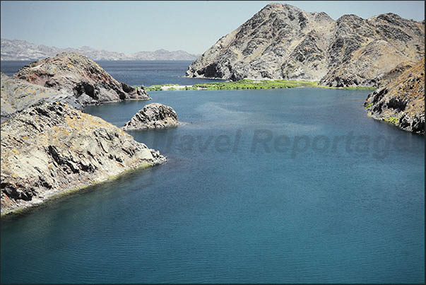 Cortez sea. Los Angeles bay, Isla Coronada