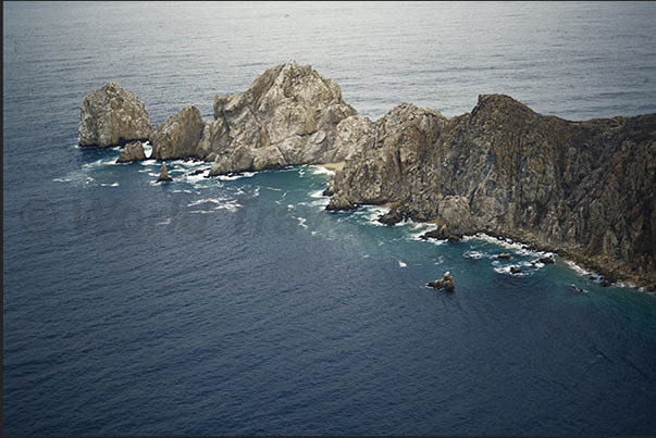 Cliffs of Cabo San Lucas, the extreme tip of Baja California peninsula Cliffs of Cabo San Lucas, the extreme tip of Baja California peninsula