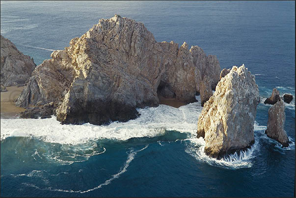 Cabo San Lucas, the extreme tip of Baja California peninsula