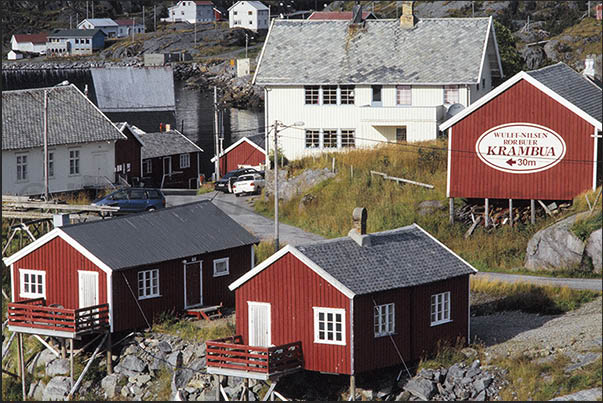 The fishermen's houses are often used, when fishing is stopped, as holiday homes rented by tourists The fishermen's houses are often used, when fishing is stopped, as holiday homes rented by tourists