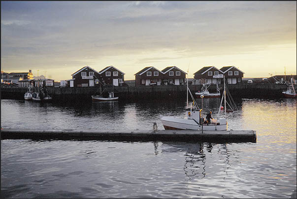 Sunsets are one of the unforgettable things of a journey in Lofoten archipelago