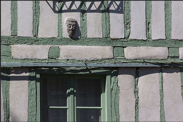 The old half-timbered houses from the 17th and 18th centuries are one of the architectural features of the city of Vannes The old half-timbered houses from the 17th and 18th centuries are one of the architectural features of the city of Vannes
