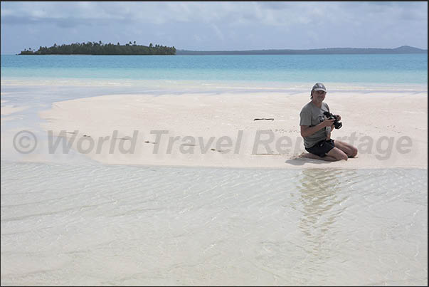 The lagoon and sand banks are an attraction for photographers The lagoon and sand banks are an attraction for photographers
