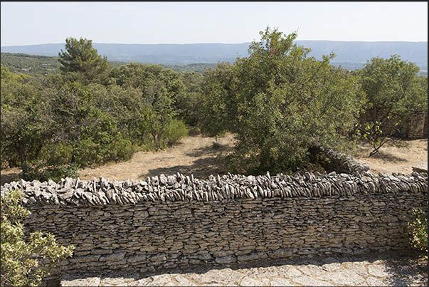 On the Luberorn hills not far from Gordes and Lacoste there is the ancient dry stone village of Les Bories On the Luberorn hills not far from Gordes and Lacoste there is the ancient dry stone village of Les Bories
