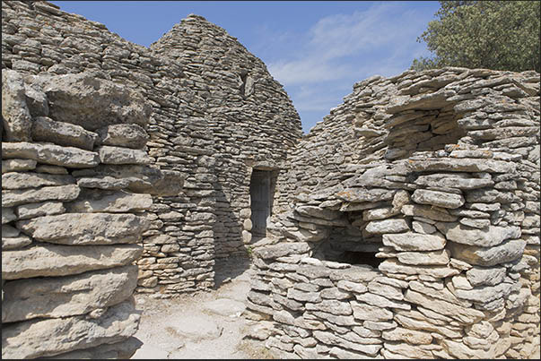 The village of Les Bories was inhabited by shepherds until the early 20th century