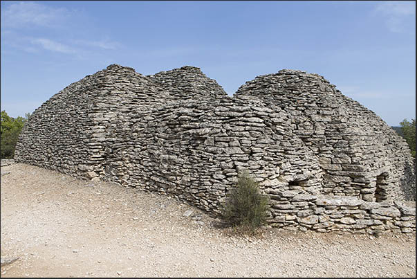 The village of Les Bories was inhabited by shepherds until the early 20th century