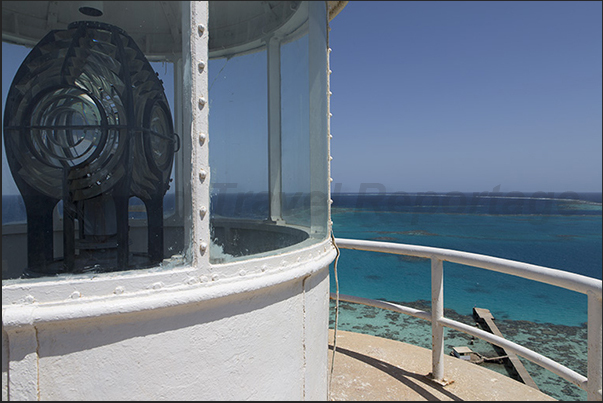 The lighthouse lantern