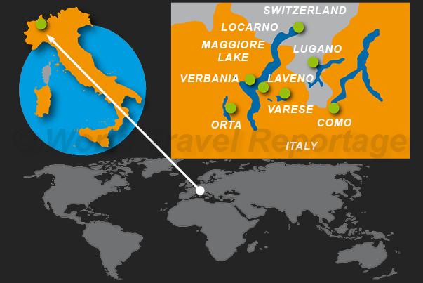 Where are Maggiore and Orta Lakes Where are Maggiore and Orta Lakes