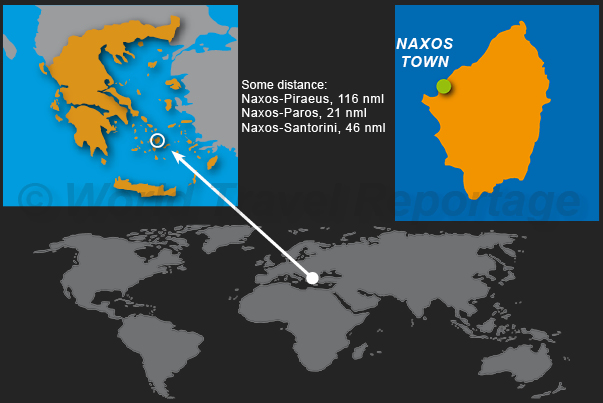 Where is Naxos Island Where is Naxos Island