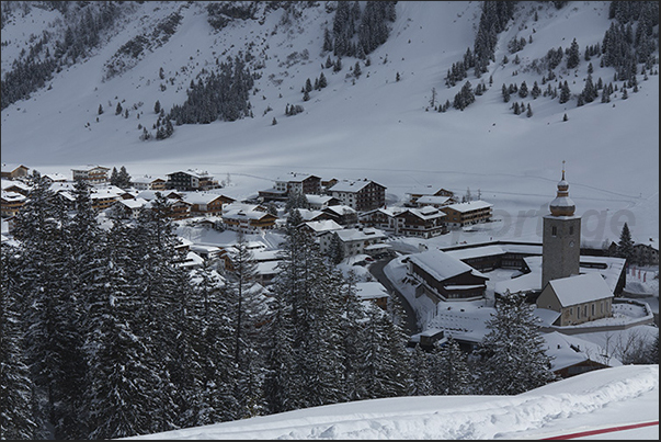 The village of Lech The village of Lech