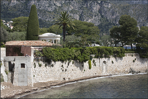 Coastal path that from Beaulieu goes towards Saint Jean Cap Ferrat