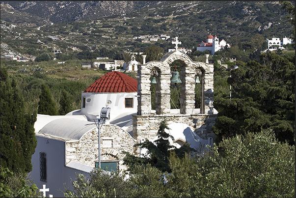 Galini village church along the northwest coast Galini village church along the northwest coast