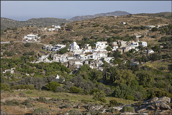 High part of the hills of Apollonia town on the northern tip of the island High part of the hills of Apollonia town on the northern tip of the island