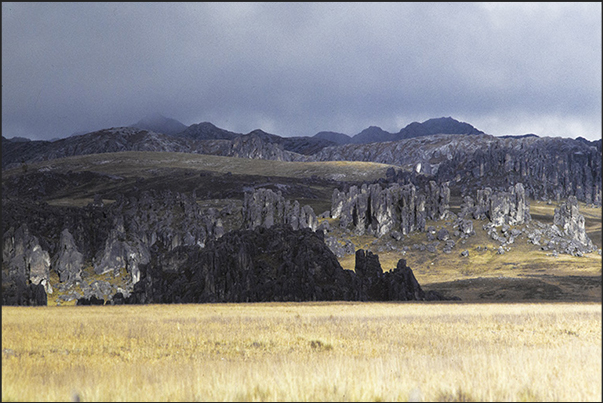 The rocky mountains of the Bosque de Pietras The rocky mountains of the Bosque de Pietras