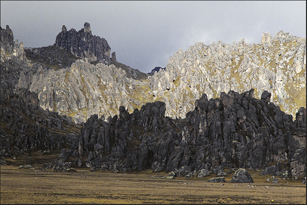 The rocky mountains of the Bosque de Pietras