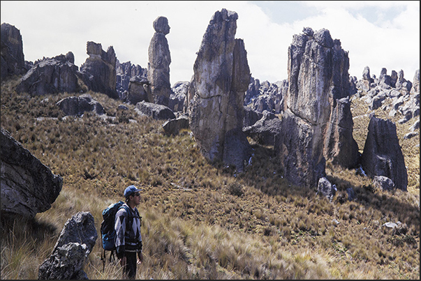 Some rock formations look like sculptures but they are natural result of the action of water and wind