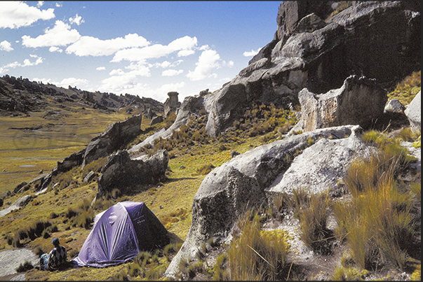 By asking for permission and registering it is possible to camp inside the park By asking for permission and registering it is possible to camp inside the park