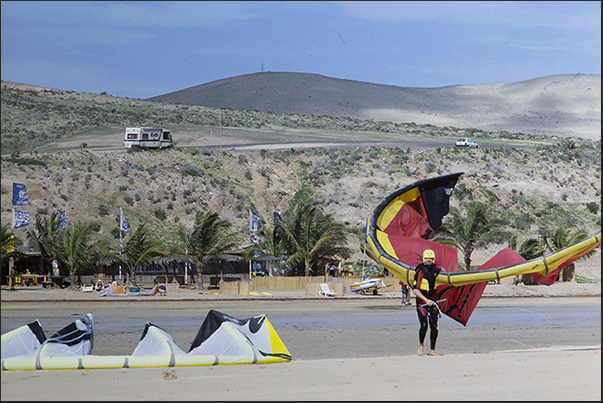 The island is known in the world for its south-east coast a place where you can practice wind/kite surfing during all year round The island is known in the world for its south-east coast a place where you can practice wind/kite surfing during all year round