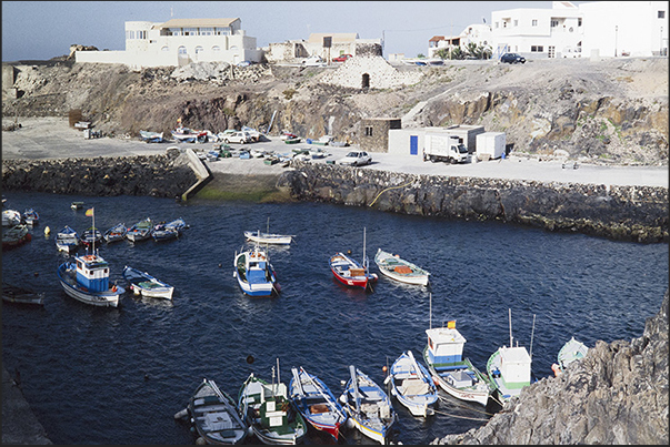 Cotillo fishing port, north west coast