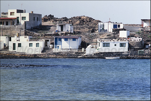 Puerto de la Cruz, a fishing village on the southern tip of the island