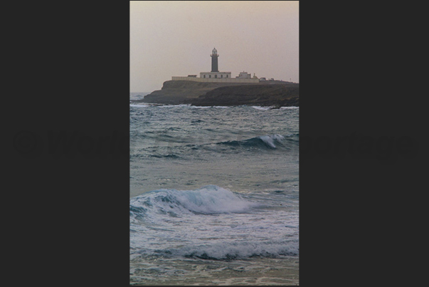 Jandia lighthouse on the southern tip of the island