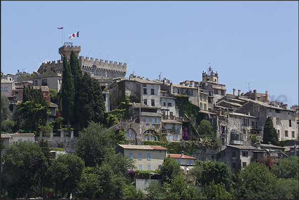 The ancient village of Haut de Cagnes The ancient village of Haut de Cagnes