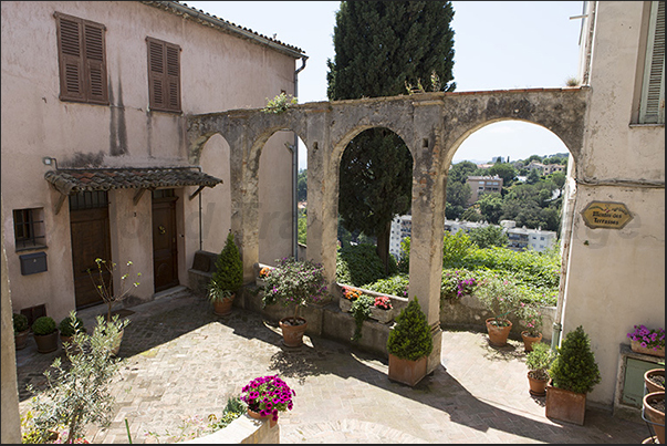 The historic house where the painter Modigliani lived for a certain period of his life