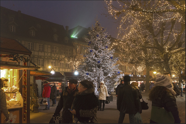 Christmas market in Colmar Christmas market in Colmar