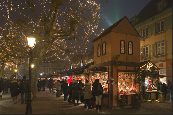 Christmas market in Colmar Christmas market in Colmar