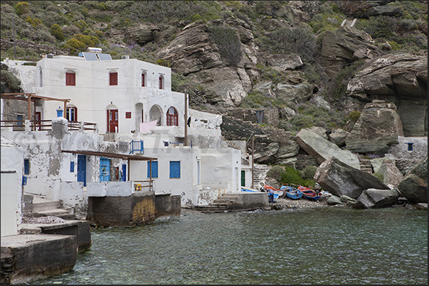East Coast. Seralia bay with the fishing village East Coast. Seralia bay with the fishing village