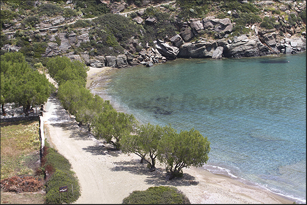 South coast. Apokofto bay beach South coast. Apokofto bay beach