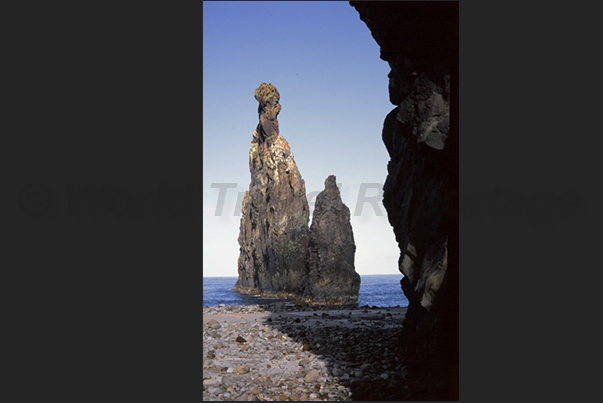 The stacks of the north coast at Ribera da Janela The stacks of the north coast at Ribera da Janela