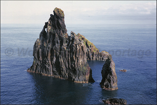 The stacks of the north coast at Ribera da Janela