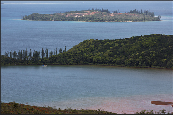 South coast. Prony Bay