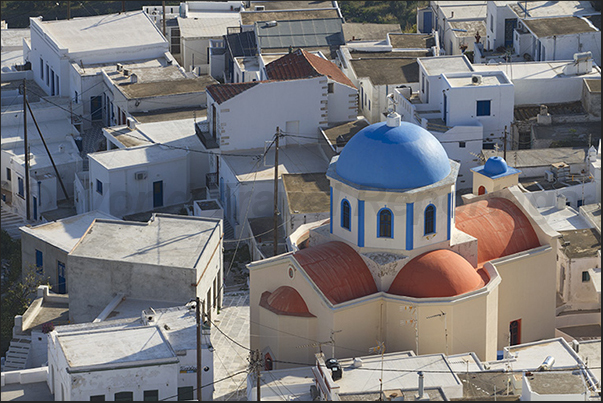 The Greek Orthodox church of Euaggelistria in Chora The Greek Orthodox church of Euaggelistria in Chora