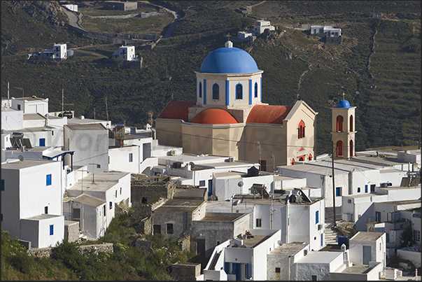 The Greek Orthodox church of Euaggelistria in Chora The Greek Orthodox church of Euaggelistria in Chora