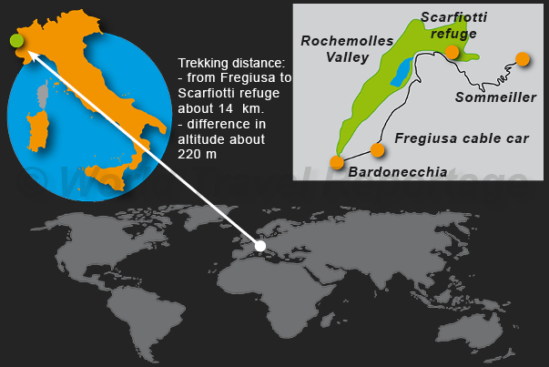 The excursion route The excursion route