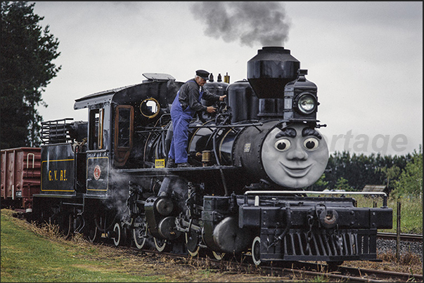 The Bernie steam locomotive (1912) is the oldest locomotive featured at the Glenbrook Steam Festival