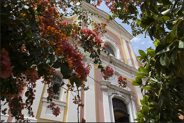 The cathedral of Villefranche