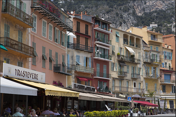 The colors of the buildings are one of the main characteristics of the historic center