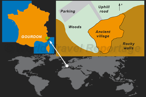 Where is Gourdon Where is Gourdon