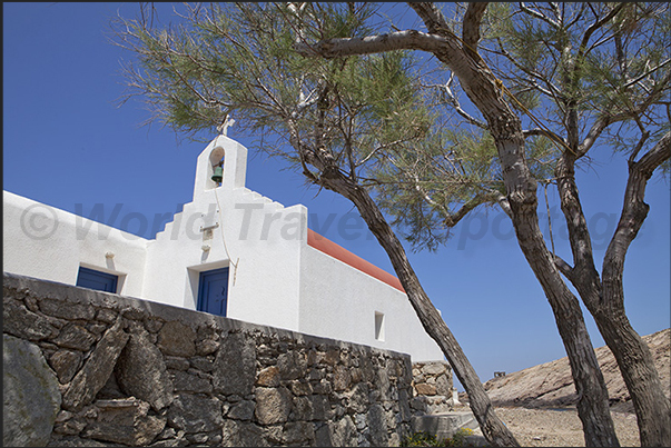 North east coast. Matthias Bay. Church of Agios Nikolaos. North east coast. Matthias Bay. Church of Agios Nikolaos.