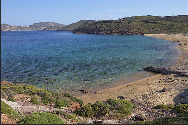 North coast. Aghios Sostis bay within the large bay of Panormos North coast. Aghios Sostis bay within the large bay of Panormos