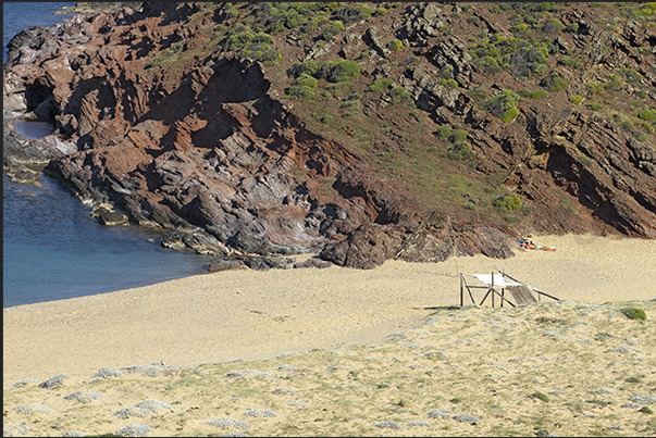 North coast. Aghios beach in Panormos bay North coast. Aghios beach in Panormos bay