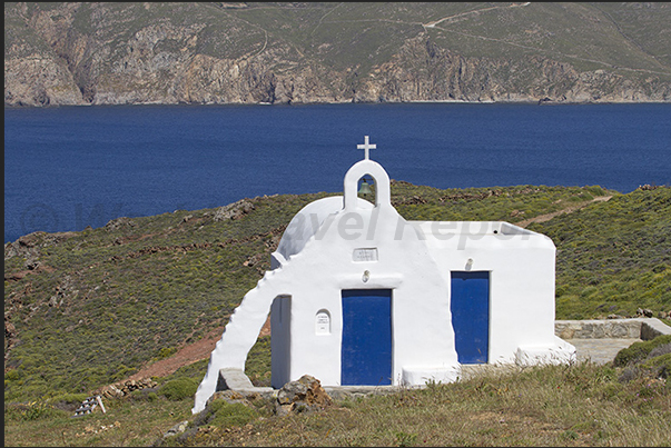 North coast. Aghios Sostis bay within the large bay of Panormos North coast. Aghios Sostis bay within the large bay of Panormos