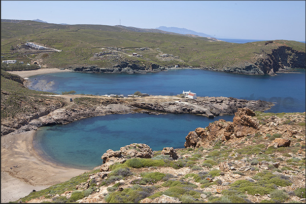North east coast. Matthias Bay. Church of Agios Nikolaos. North east coast. Matthias Bay. Church of Agios Nikolaos.